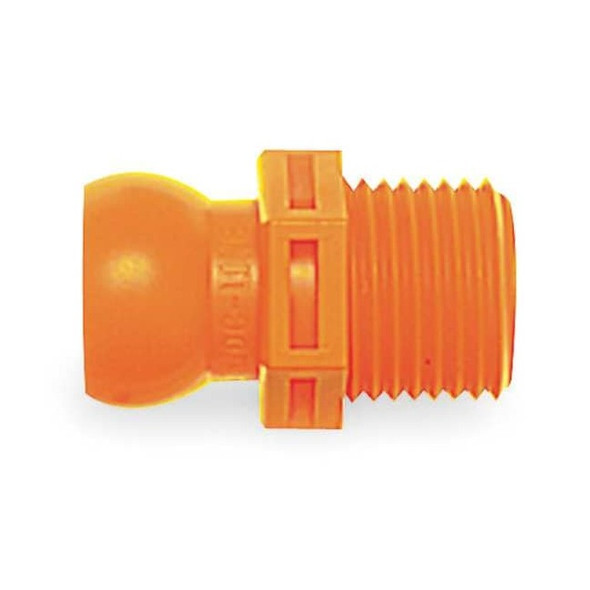 Loc-Line Connector,1/2 In,Pk4 51805