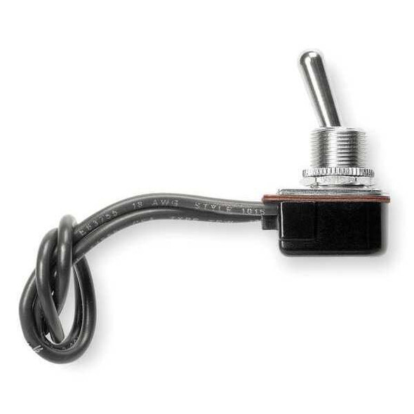 Toggle Switch, SPST, 2 Connections, On/Off, 3A at 250V AC, 6A at 125V AC