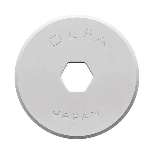 Olfa Rotary Straight Blade,18mm W, PK2 RB18-2