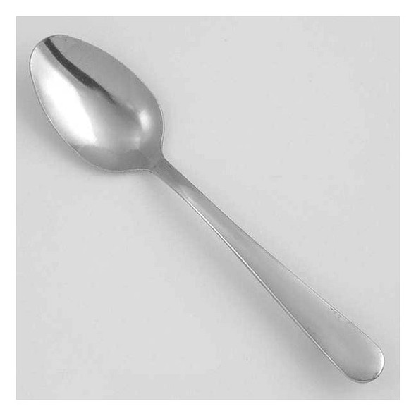 Walco Teaspoon,5 15/16 in L,Silver,PK36 WL7201