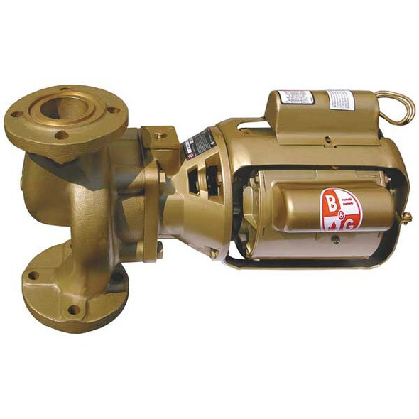 Hydronic Circulating Pump, 1/3 hp, 115V/230V, 1 Phase, Flange Connection