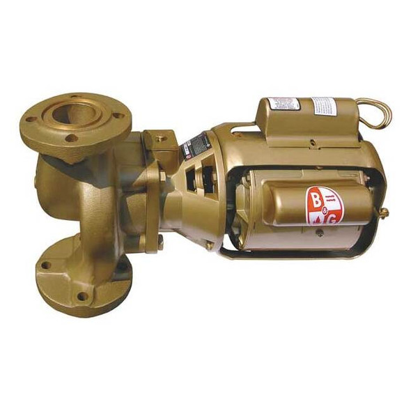 Hydronic Circulating Pump, 1/3 hp, 115V/230V, 1 Phase, Flange Connection