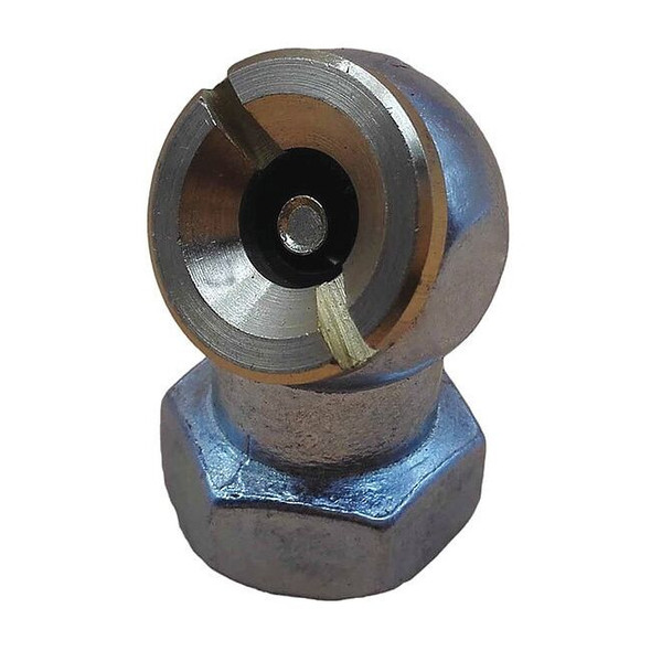 Speedaire Ball Foot Air Chuck,1/4 FNPT,Brass/Zinc AL3000-BG-GRA