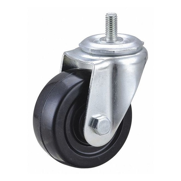 Manufacturer Varies Swivel Stem Caster,Rubber,3 in.,175 lb. 1G010
