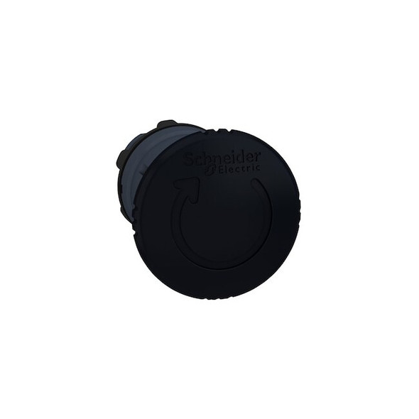 Schneider Electric Push Button operator, 22 mm, Black ZB5AS52