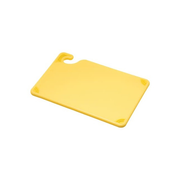 San Jamar Cutting Board,6x9,Yellow CBG6938YL Pack of 6