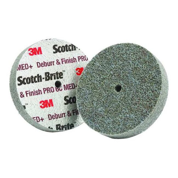 Unitized Wheel, 3 in Dia, 1/2 in W, 1/4 in Arbor Hole Pack of 20