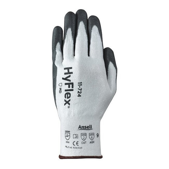 Cut-Resistant Coated Gloves, Cut Level A2 ,Dipped ,Polyurethane ,Sandy ,XS 1 PR