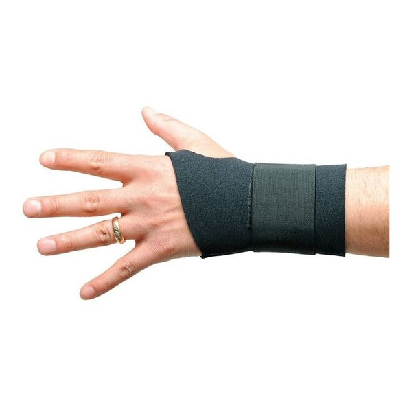 Condor Wrist Support, neoprene, Single Strap, Ambidextrous, Black, Size M 1AGG9