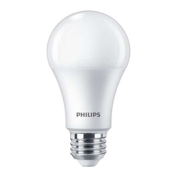 16 W, Compact LED Bulb, White, A19, 2700K Temp. Frosted, Dimmable