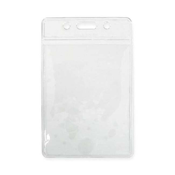 Manufacturer Varies Hang Badge Holder, PK5, Color: Clear 2XKF3