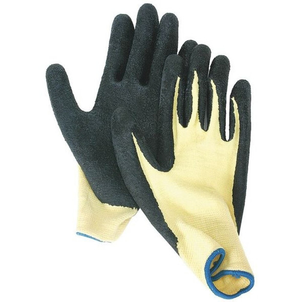 Cut Resistant Coated Gloves, Cut Level A2 ,Dipped ,Nitrile ,Rough ,S 1 PR  4TXK1