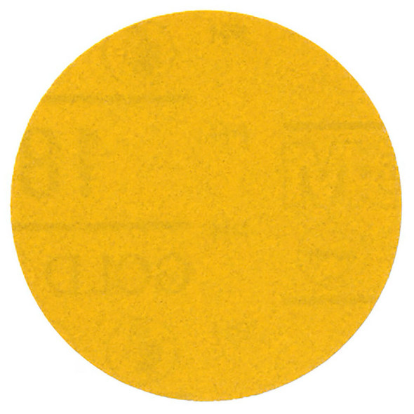 3M™ Hookit™ Gold Abrasive Disc 09213, 180, 3 in (75 mm), No Hole, 50 Discs/Carton, 4 Cartons/Case 09213