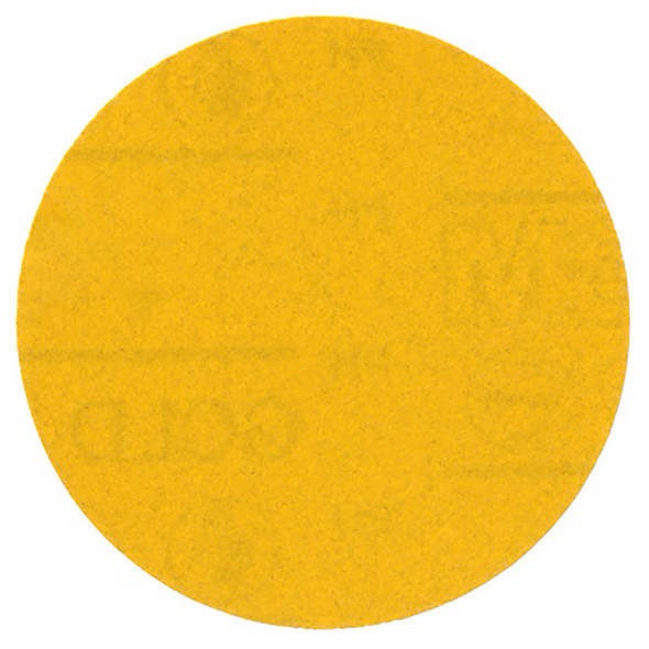 3M™ Hookit™ Gold Abrasive Disc 09235, 220, 5 in (125 mm), No Hole, 50 Discs/Carton, 4 Cartons/Case 09235