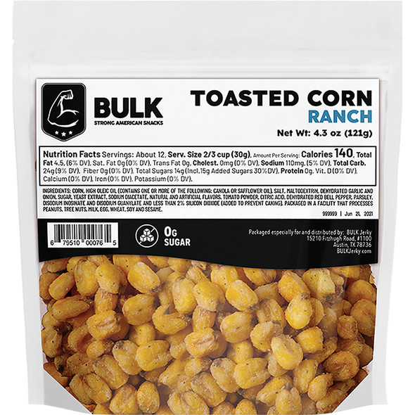 Crunchy and light in bite Toasted Corn MDC-RCTC-12