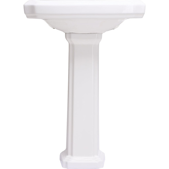 Common Goods Grove White Pedestal Sink FH-10 470949