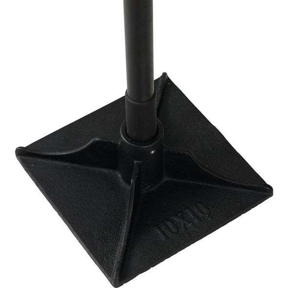 Do it Best 10 In. x 10 In. Tamper with 48 In. Steel Handle 60711026 349009