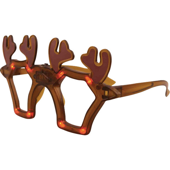 Magic Seasons LED Light Up Christmas Glasses 702667 Pack of 12 943979