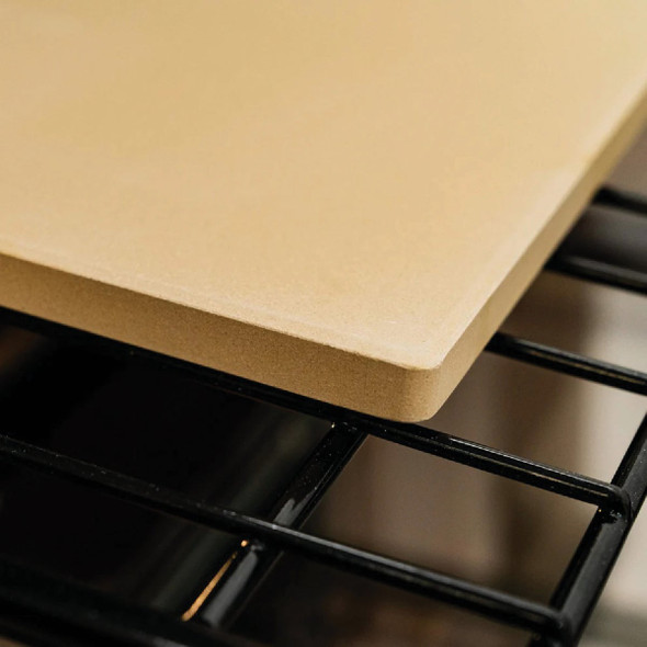 Old Stone 14 In. x 16 In. Beige Cordierite Rectangle Pizza Stone KCH-09011 634880