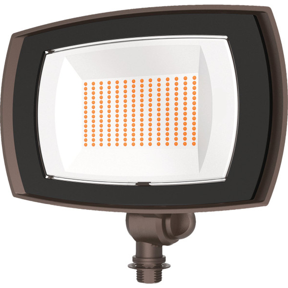 Halo 200W Equivalent, 3300 Lm. Bronze 4000K LED Floodlight Fixture ARFL30FLD