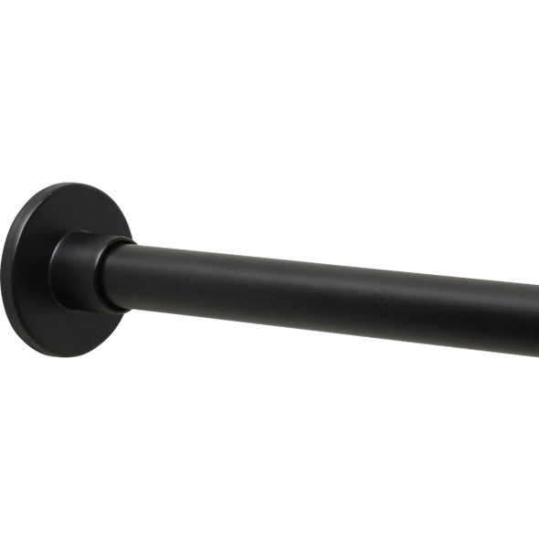 Zenna Home 86" Adj Ss Mb Shwr Rod 86F9STBKHL