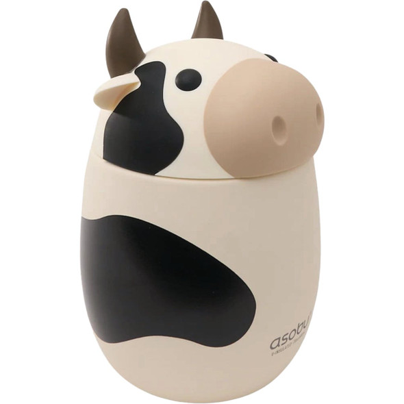 Ad-N-Art 20 Oz. Bestie Foodies Insulated Food Storage Jar, Cow FC43CO