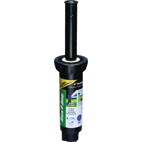 Rain Bird 4" 15' 2spr 360 Sprinklr 1804FDSPSAM25