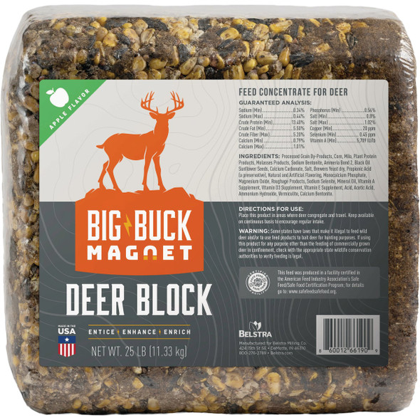 Big Buck Magnet 25 Lb. Deer Block 953075