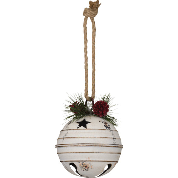 Regal Art & Gift Antique White Round Bell 13740