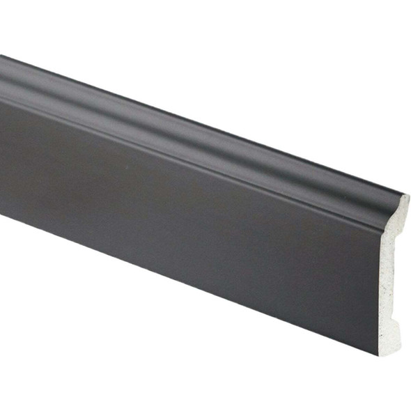 Inteplast Building Products 8' Black Base Mldg 86230800040 Pack of 12