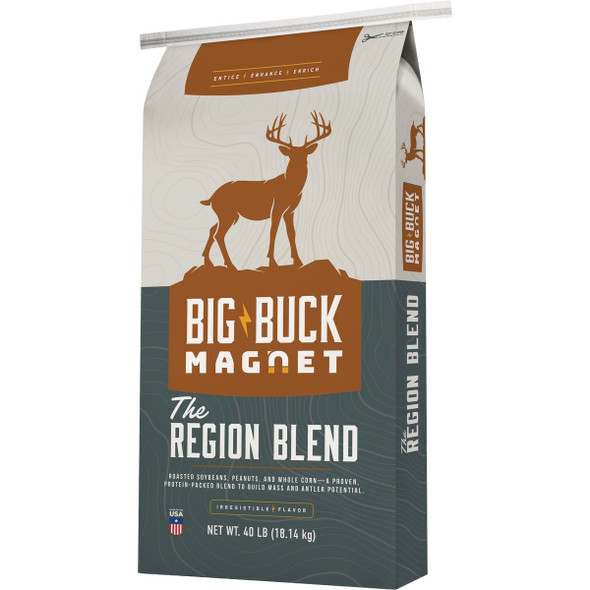 Big Buck Magnet The Region Blend 40 Lb. Deer Feed 620055