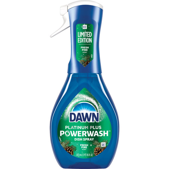 Dawn 16 Oz. Fresh Pine Platinum Plus Powerwash Dish Spray 00030772159392