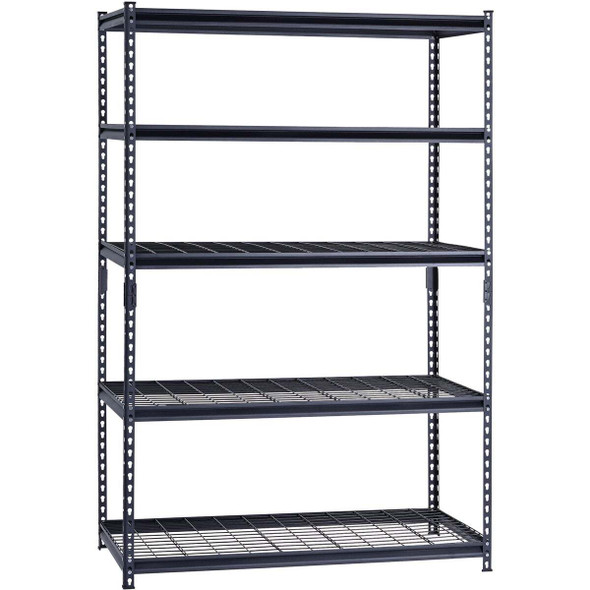 Muscle Rack 48x72x24 Blk Unit W Shlf ZR482472W5-B