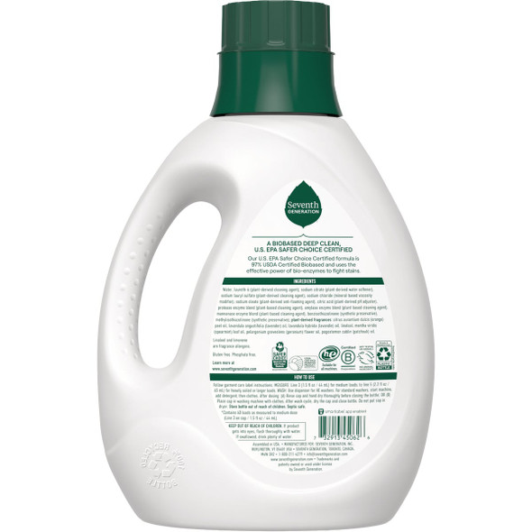 Seventh Generation 90 Oz. Fresh Lavender Liquid Laundry Detergent 64353516 649894