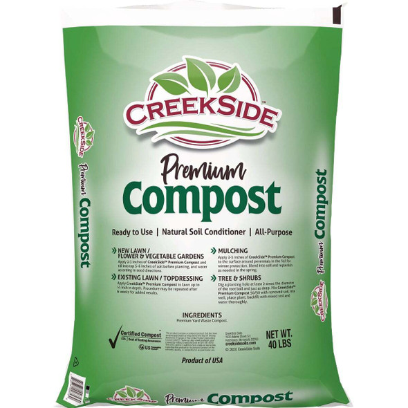 CreekSide 40 Lb. Premium Compost 353-0