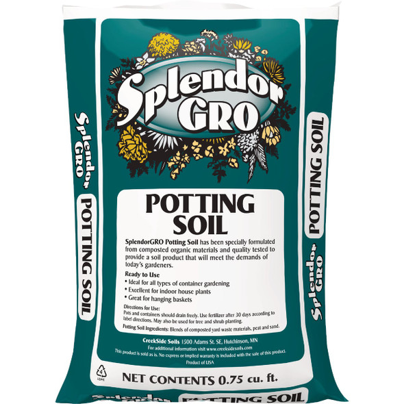 SplendorGRO 0.75 Cu. Ft. All Purpose Potting Soil 711-8