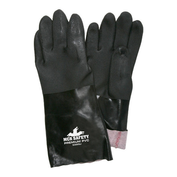 MCR Safety® Premium Grade Supported PVC Gloves, Double Dipped