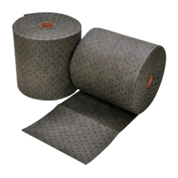 FyterTech Spilfyter™ Universal 3-Ply Sorbent Roll, Premium, 16" 150' Gray, 2/Bag
