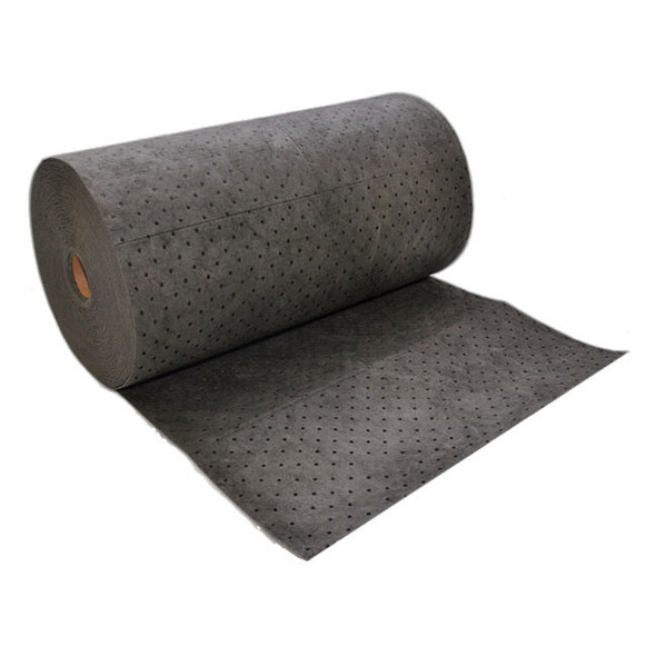 FyterTech Spilfyter™ 3-Ply Sorbent Rolls, Light Weight, 32" x 150', Gray, 1/Each
