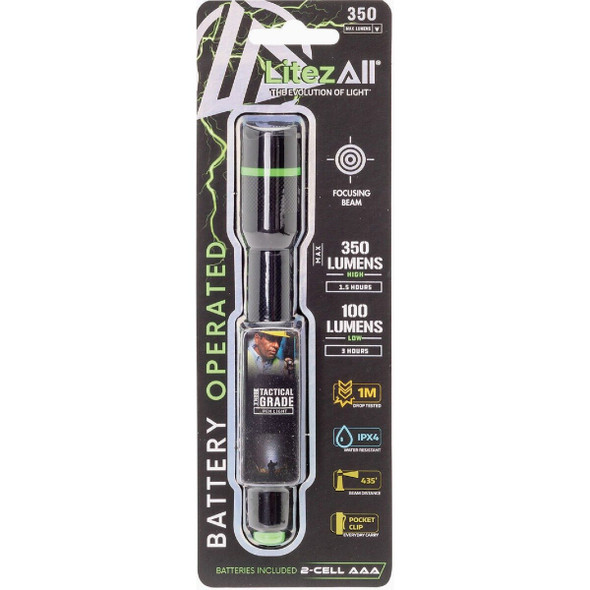 28530 LitezAll, Pen Light, 350 Lumens, Switch Type: Button