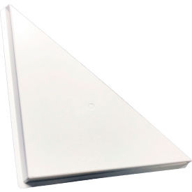 American Louver Triangle Ceiling Vent Air Diverter for 2' x 2' T-Grid Diffusers