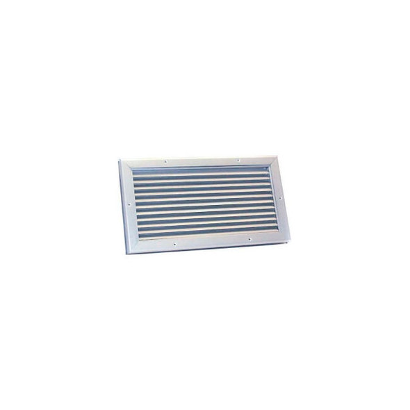 Aluminum Door Louver 16"" x 8"" - ADL 16x8