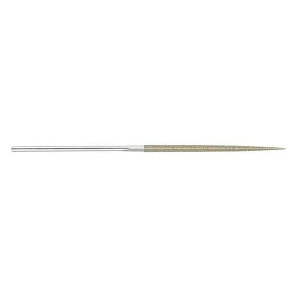 Pferd 5-1/2" Diamond Needle File - Three Square, Coarse Cut 04004