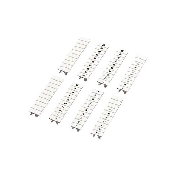 Schneider Electric Marking Strip, White, Nylon, 10 Strips NSYTRAB540 Pack of 10
