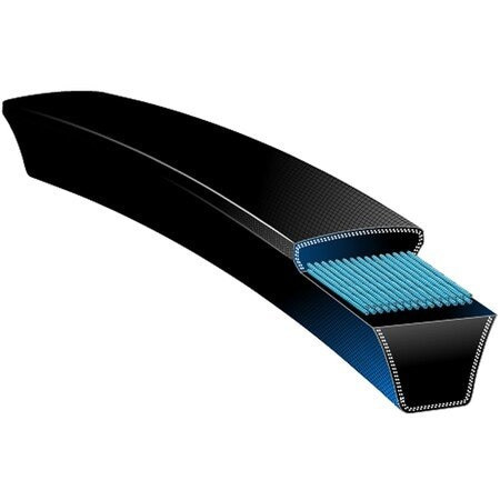 Gates A34 V-Belt, 36 in Outside Length, 1/2 in Top Width, 0.313 in Thickness A34