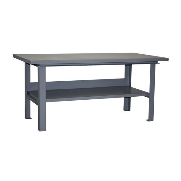 Jamco Work Table, Steel, 72" W, 34" Height, 4000 lb., Straight WG472GP