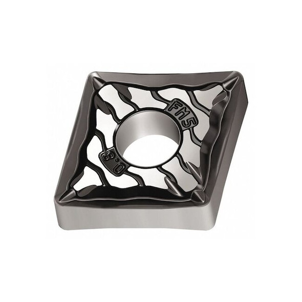 Diamond Turning Insert, Diamond, 4, CNMG, 1, Carbide Pack of 10