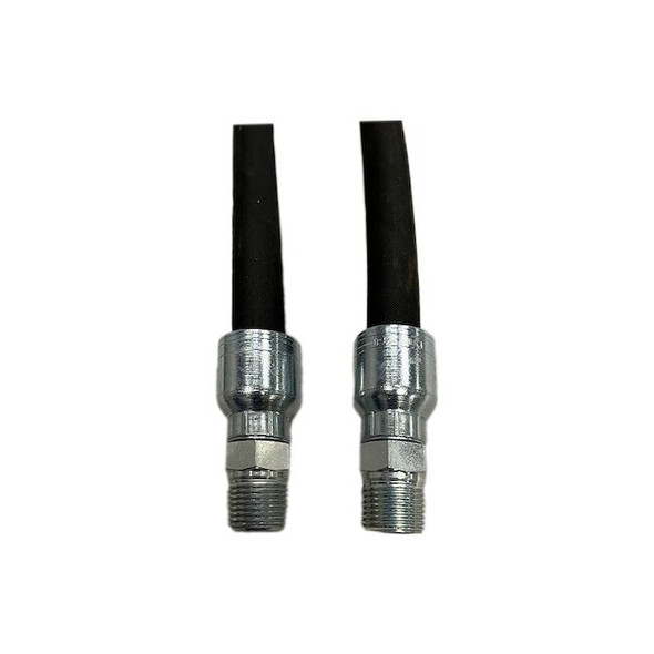 Aeroquip Wire Braided Hydraulic Hose Assembly EC215-04-4MP-4MP-72"