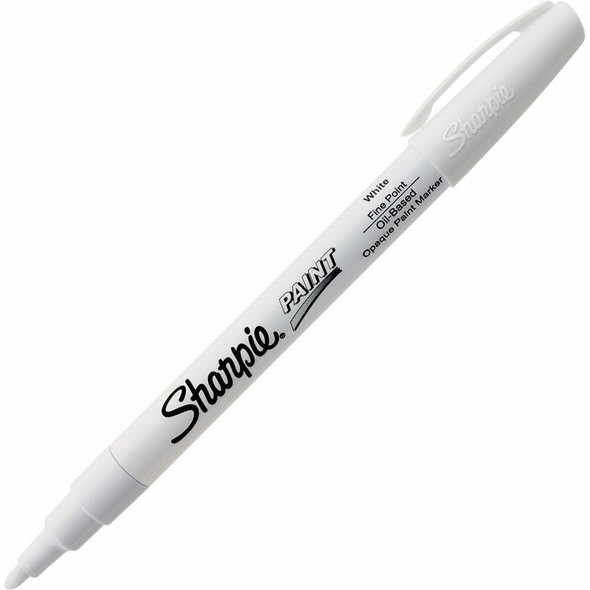 Sharpie Paint Marker - White Ink - Oil Based - 1 Each