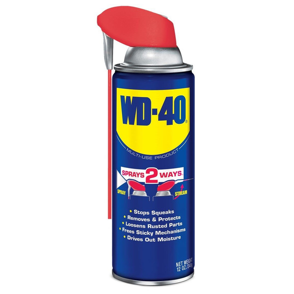 490040 WD-40® Smart Straw® Lubricant, Multi-Use, 11oz, Aerosol